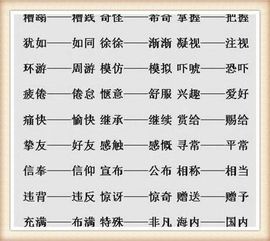 近义词的成语100个