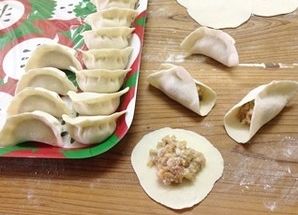 自己怎么和面包饺子