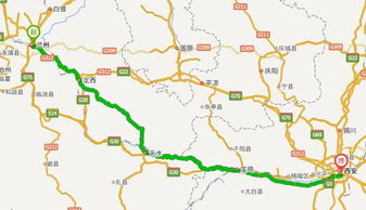 西安离兰州市多少公里?