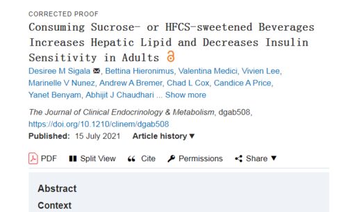 果糖和蔗糖的区别