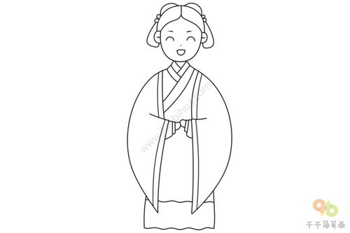 古代女子怎么画