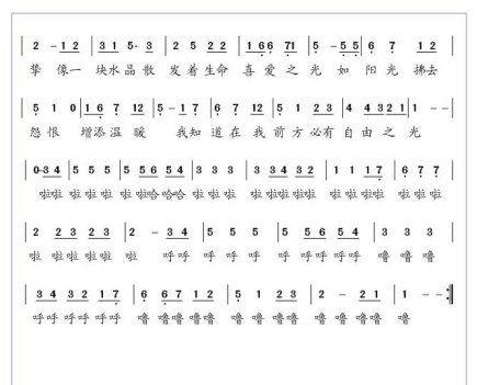 《千与千寻》中文版的歌词