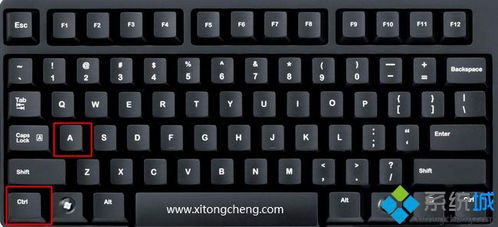 全选快捷键ctrl加什么 ctrl键加什么键为全选