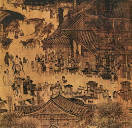 《清明上河图》这幅画距今有什么的历史?现在它保存在什么的地方