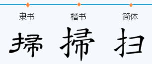扫组词 汉字扫怎么组词