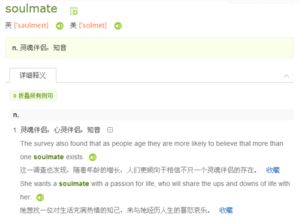 soulmate是什么意思
