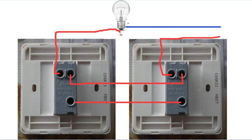 双开双控开关怎么接