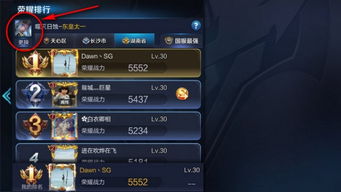 王者荣耀荣耀战力规则