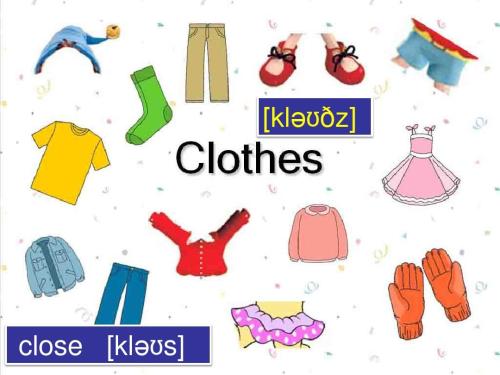 clothes是什么意思