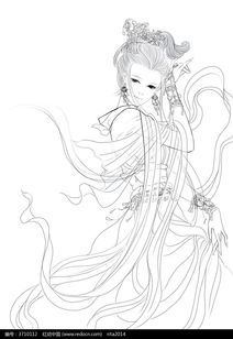 古装漫画美女怎么画?