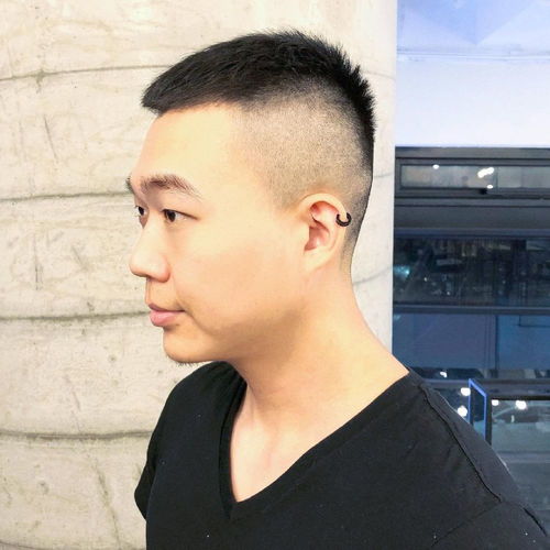 圆寸发型什么样子
