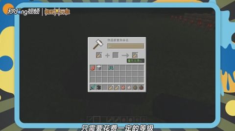 我的世界命名牌怎么用