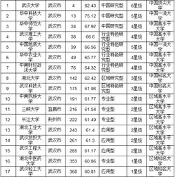 武汉市大学排名