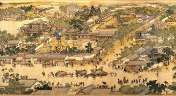 《清明上河图》描绘的是什么季节的景色?