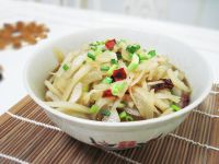 白萝卜和啥炒一起好吃?