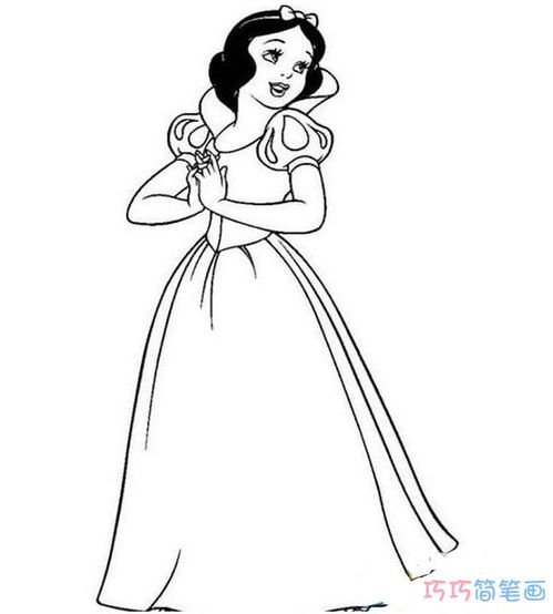 白雪公主的画法