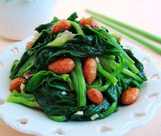 凉拌花生米菠菜怎么做才好吃?