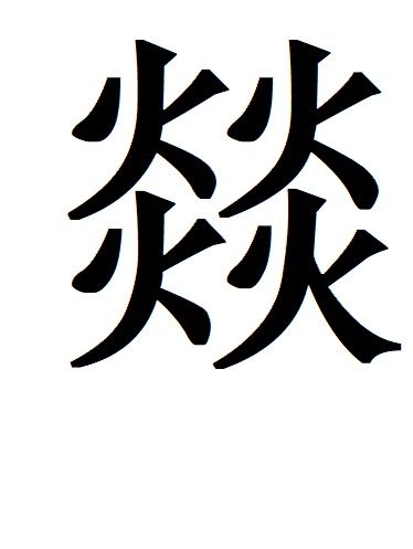 “燚”字的含义是什么?