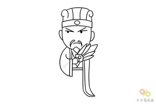 三国演义简笔画，三国演义简笔画人物