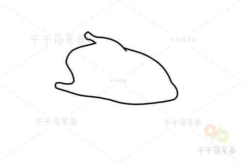 北京烤鸭怎么画