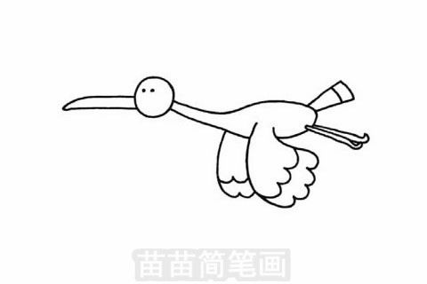 小朋友学画丹顶鹤