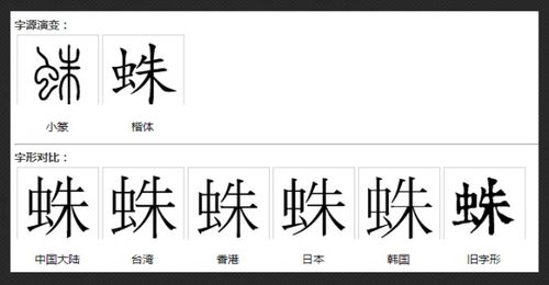 蜘字组词 蜘字组词有哪些