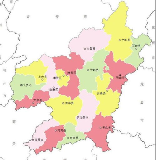 赣州十八个县都有哪些