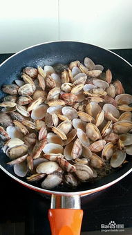 花蛤肉的做法