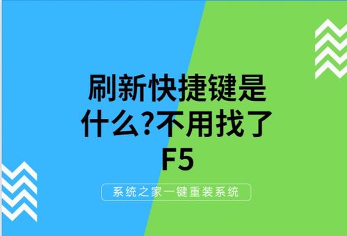 电脑刷新有什么快捷键?
