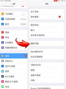 ipad小圆点怎么设置