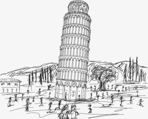 世界著名的建筑有哪些简笔画
