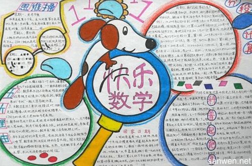 数学手抄报内容四年级下册