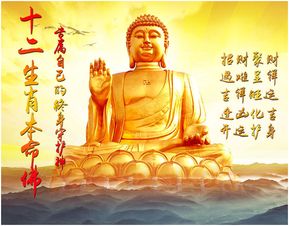 十二生肖对应的本命佛是什么