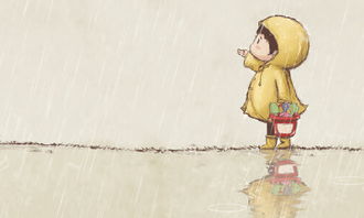 下雨天的英文单词怎么写