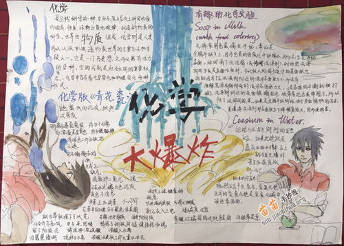 化学手抄报怎么画