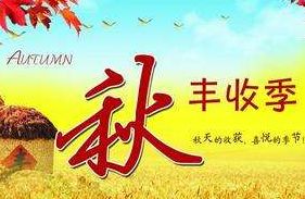 形容秋天丰收的成语