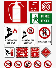 消防图标红色的图标代表什么意思?