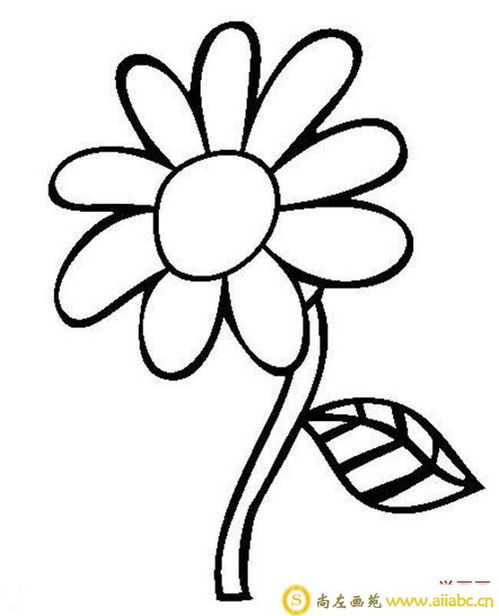 好看的花简笔画