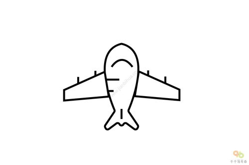 飞机简笔画大全