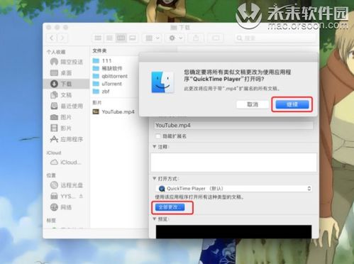 如何改变MACBOOK里面的默认播放器