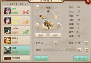 问道中的宠物强化一次大概加多少成长?