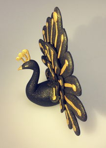 黑孔雀的生活习性