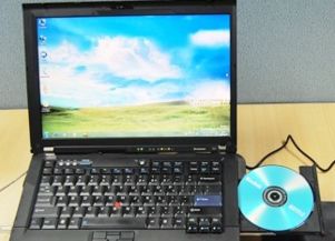 光盘怎么放入笔记本