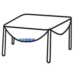 桌子简笔画怎么画