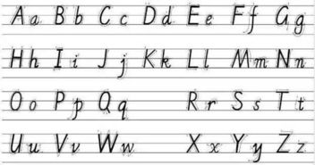大写字母表26个怎么读?