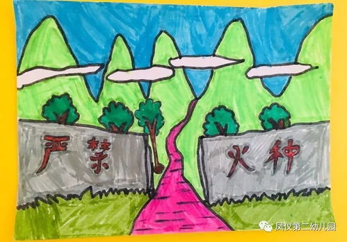 森林防火手抄报怎么画