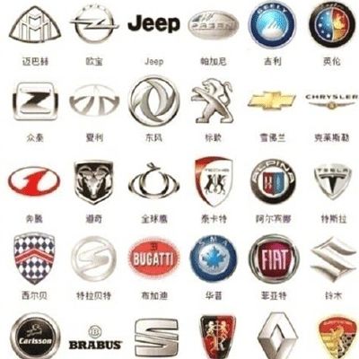 常见的车标图片及名称有哪些?