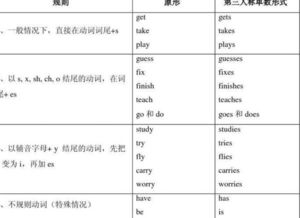 单三形式是什么意思?