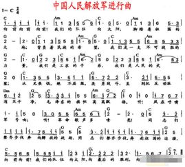 中国人民解放军进行曲歌词