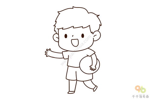 男孩的简笔画怎么画?